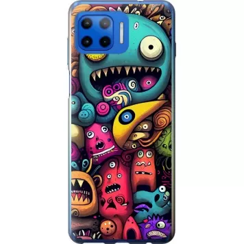 Чохол на Motorola Moto G Plus Смішні монстри