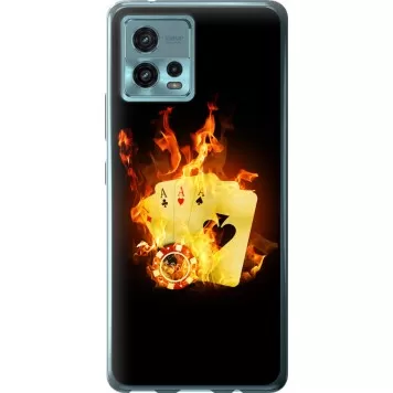 Чохол на Motorola G72 Палаючі карти