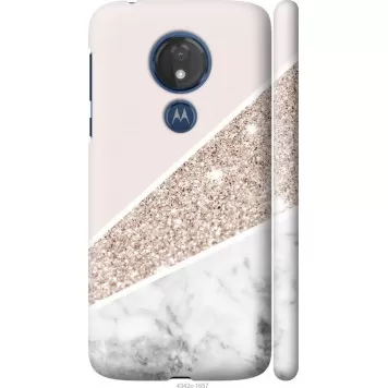 Чохол на Motorola Moto G7 Power Пастельний мармур