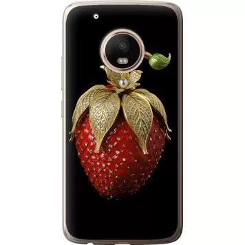 Чехол на Motorola Moto G5 PLUS Клубника v3