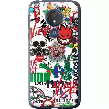 Чохол на Motorola Moto G7 Power Many different logos