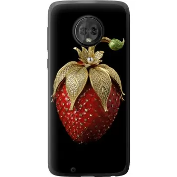 Чехол на Motorola Moto G6 Клубника v3