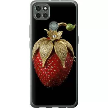 Чохол на Motorola G9 Power Полуниця v3