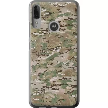 Чехол на Motorola Moto E6 Plus Камуфляж v5