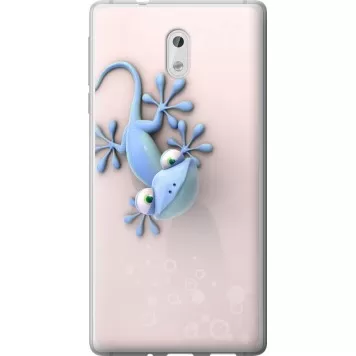 Чехол на Nokia 3 Геккончик