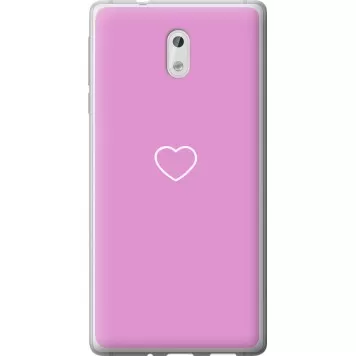 Чехол на Nokia 3 Сердце 2