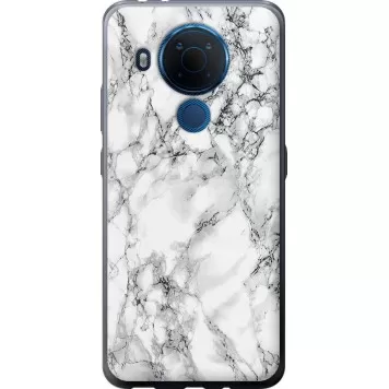Чохол на Nokia 5.4 Мармур білий