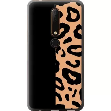 Чехол на Nokia 6 2018 Пятна леопарда