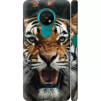 Чехол на Nokia 7.2 Тигровое величие