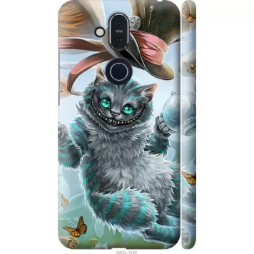 Чехол на Nokia 8.1 Чеширский кот 2