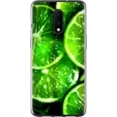 Чехол на OnePlus 7 Зелёные дольки лимона