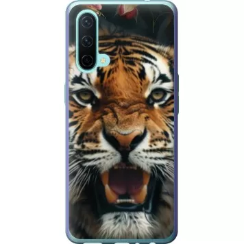 Чехол на OnePlus Nord CE Тигровое величие