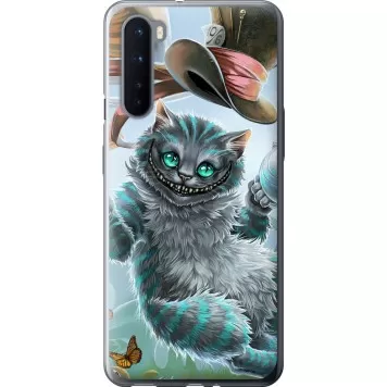 Чехол на OnePlus Nord Чеширский кот 2