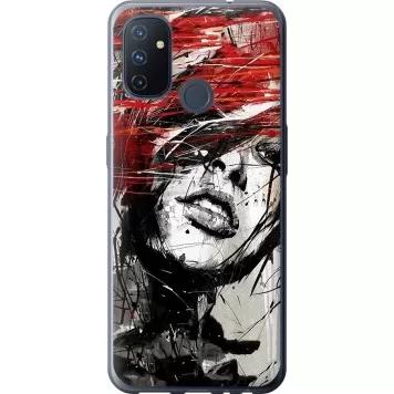 Чехол на OnePlus Nord N100 Лицо девушки