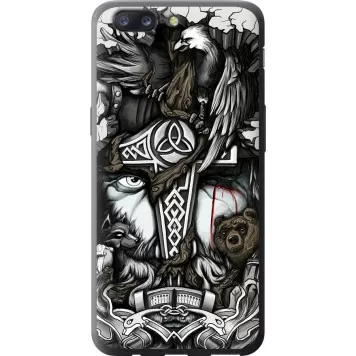 Чехол на OnePlus 5 Тату Викинг