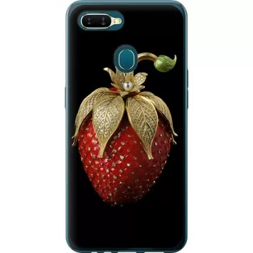 Чехол на Oppo A12 Клубника v3