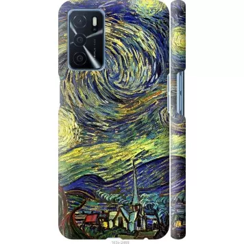 Чехол на Oppo A16 Винсент Ван Гог. Звёздная ночь