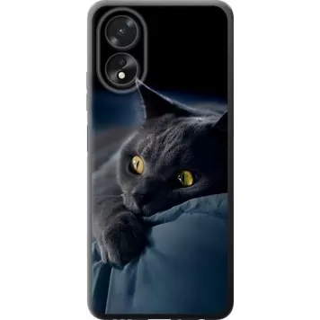 Чохол на Oppo A38 4G Димчастий кіт