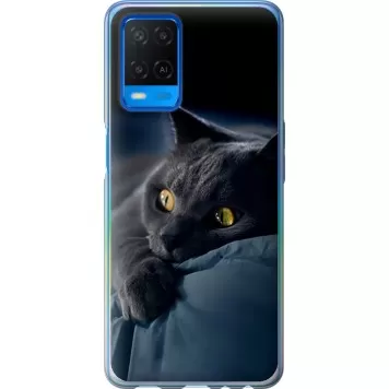 Чохол на Oppo A54 Димчастий кіт