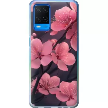 Чехол на Oppo A54 Пурпурная сакура