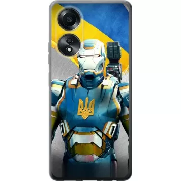 Чехол на Oppo A58 4G Украинский киборг