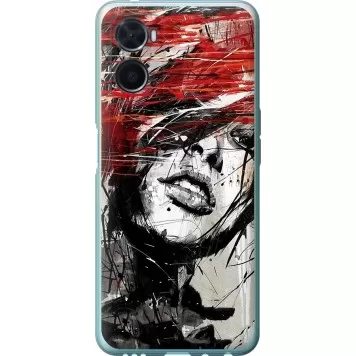 Чохол на Oppo A76 Обличчя дівчини