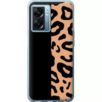 Чехол на Oppo A77 5G Пятна леопарда