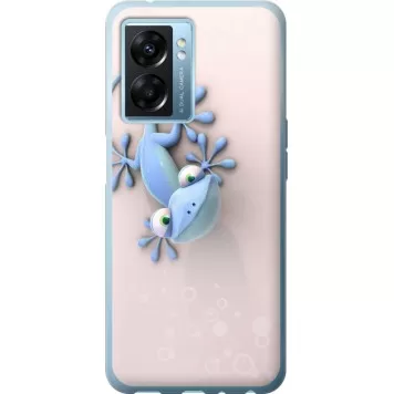 Чехол на Oppo A77 5G Геккончик