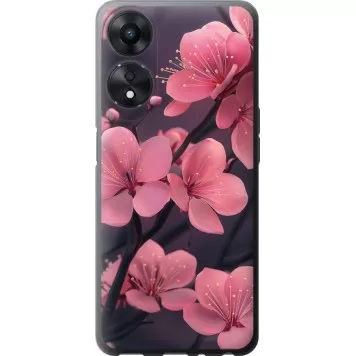 Чехол на Oppo A78 5G Пурпурная сакура