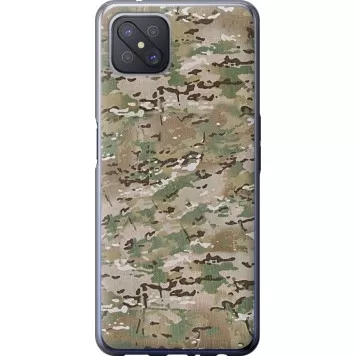Чохол на Oppo A92S Камуфляж v5