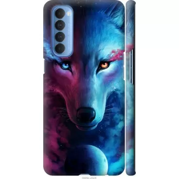 Чохол на Oppo Reno 4 Pro Арт-вовк
