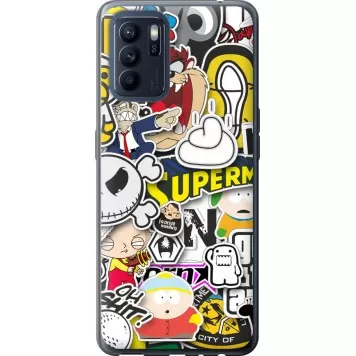 Чохол на Oppo Reno6 Z Popular logos