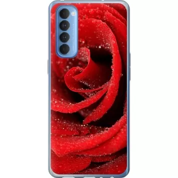 Чохол на Oppo Reno 4 Pro Червона троянда