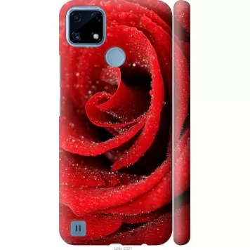 Чехол на Realme C21 Красная роза