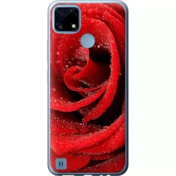 Чохол на Realme C21 Червона троянда