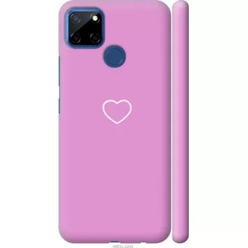 Чехол на Realme C12 Сердце 2