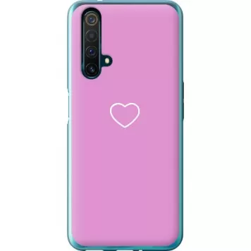Чехол на Realme X50 Сердце 2