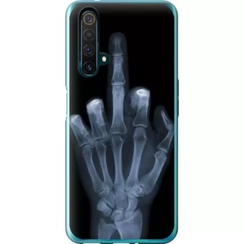Чехол на Realme X50 Рука через рентген