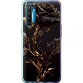 Чехол на Realme XT Роза 3