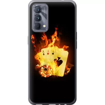 Чохол на Realme GT Master Палаючі карти