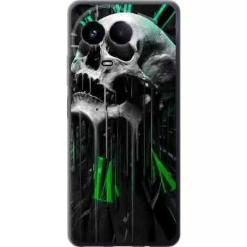 Чохол на Realme Realme 11 5G Череп-годинник