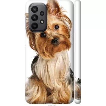 Чехол на Samsung Galaxy A23 A235F Йоркширский терьер с хвостиком
