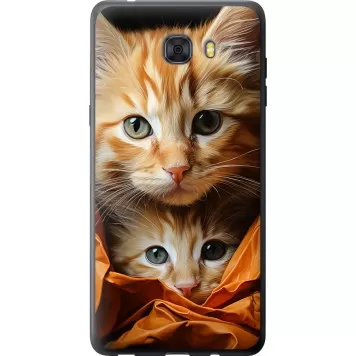 Чохол на Samsung Galaxy C9 Pro Котики 2