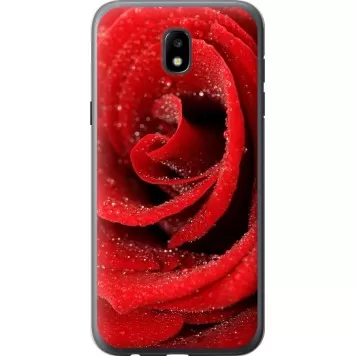 Чехол на Samsung Galaxy J5 J530 (2017) Красная роза