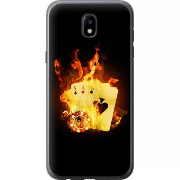 Чохол на Samsung Galaxy J5 J530 (2017) Палаючі карти