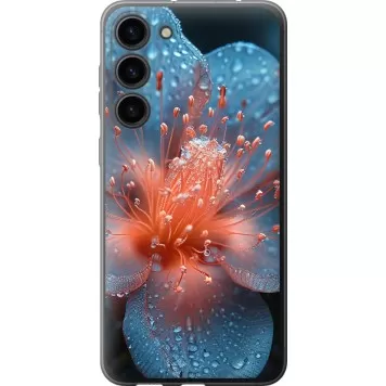 Чехол на Samsung Galaxy S23 Plus Роса на цветке