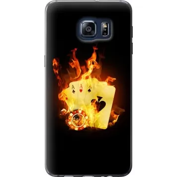 Чохол на Samsung Galaxy S6 Edge Plus G928 Палаючі карти