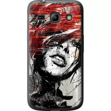 Чохол на Samsung Galaxy Core Plus G3500 Обличчя дівчини
