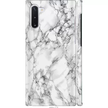 Чохол на Samsung Galaxy Note 10 Мармур білий