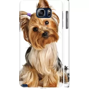 Чехол на Samsung Galaxy Note 5 N920C Йоркширский терьер с хвостиком